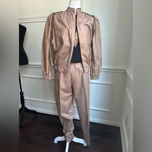 Saint Germain Paris Woman’s Vintage Jacket and Pants Set, Size M